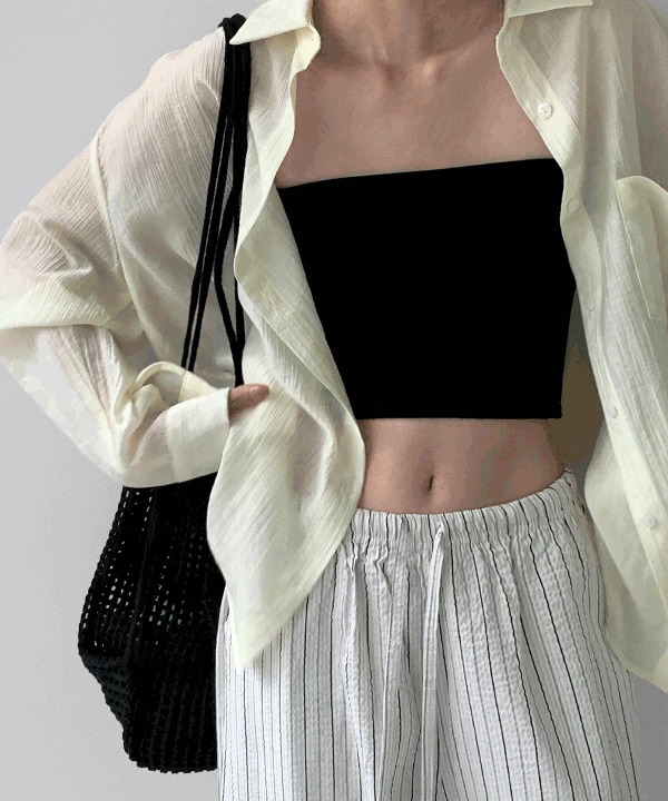 Deco Cap Built-in Basic Tube Top