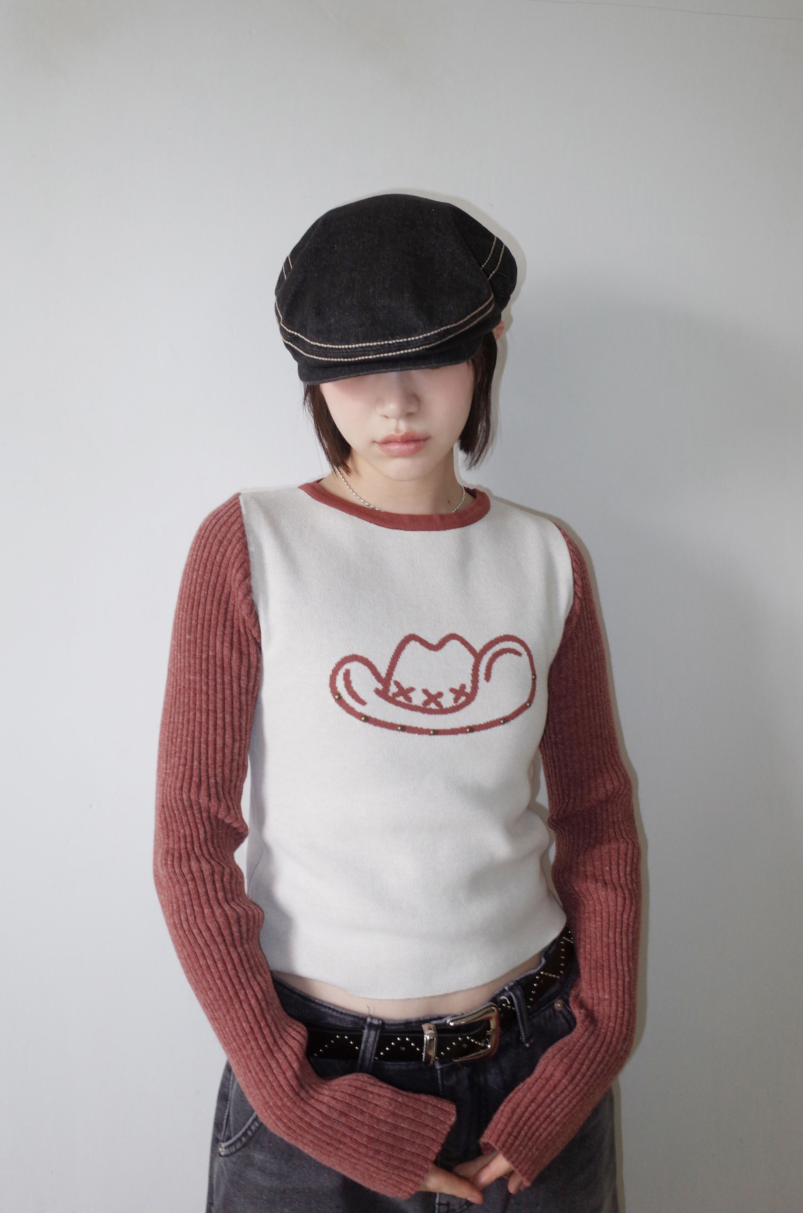 western hat knit