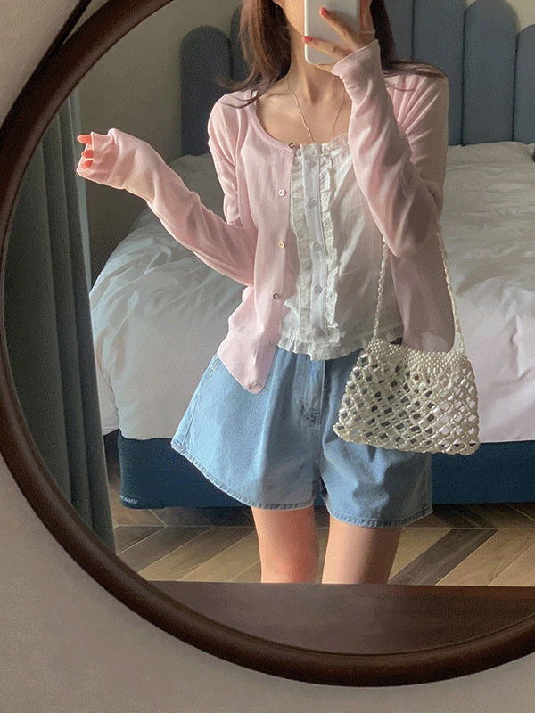 Ronder Summer Sale Round Neck Knitwear Cardigan