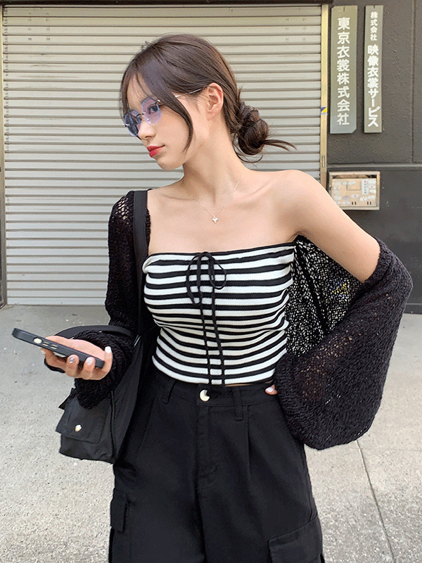 Coffin Summer Bolero Cardigan 无袖