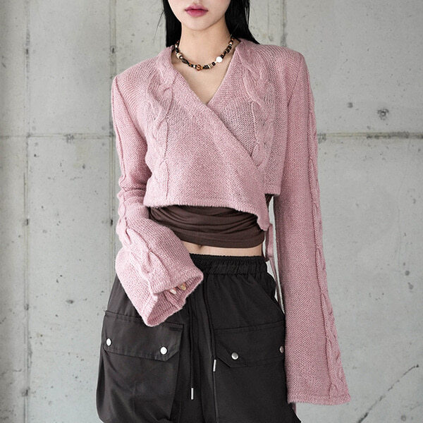 Lokoa Wrap Knitwear Cardigan 开襟衫