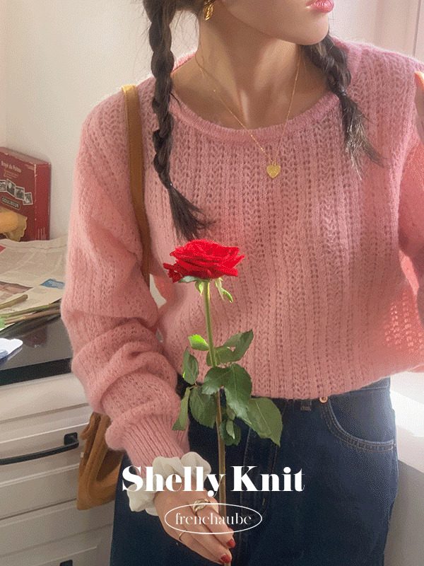Shelly Wool Alpaca Spring Pastel Knitwear 针织衫