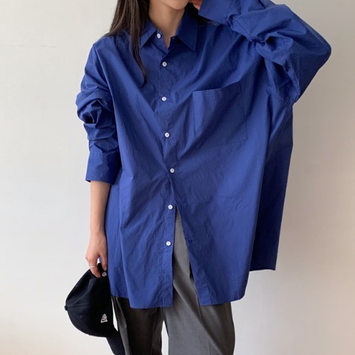 Hammington overfit Faded cotton shirt 衬衫