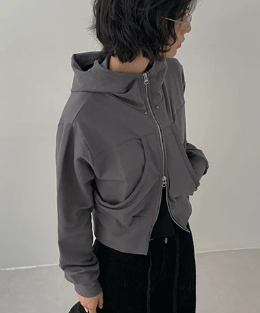 NeoRi Block Pocket Hooded Zip-Up 拉鍊外套
