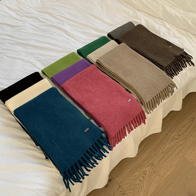 Madi Wool 15% Scarf -11 Colors 配饰