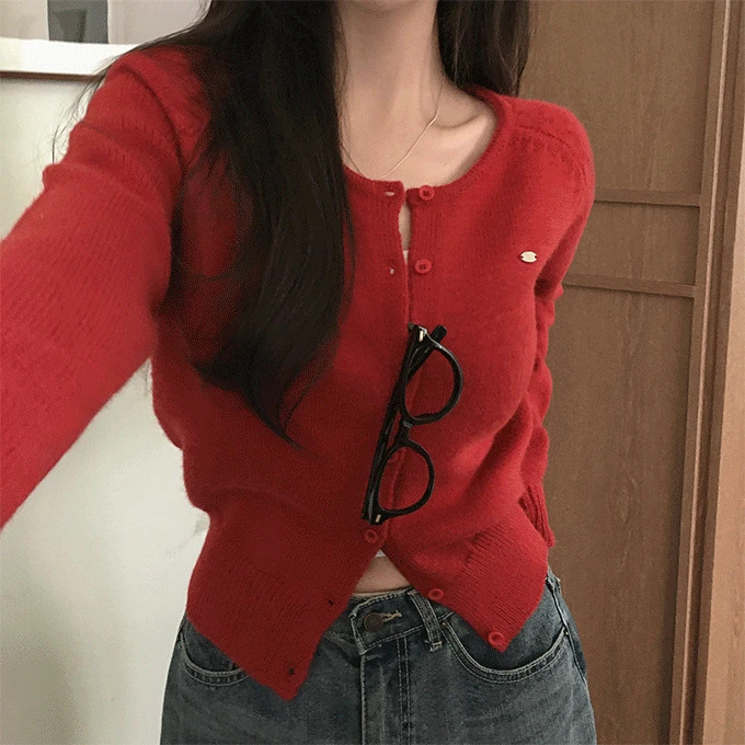 Nez Symbol Cardigan -7 colors 开襟衫
