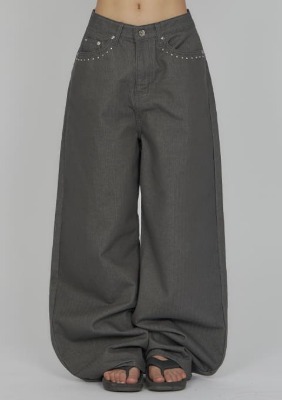Wide Stud Pants PA023