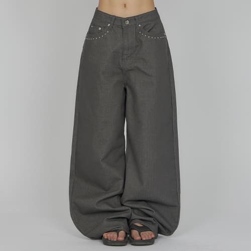 Wide Stud Pants PA023