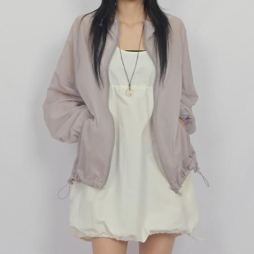 Summer Hood Windbreaker Zip-Up ZI002 (Ships Today)