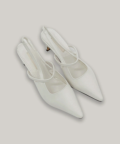 Code stiletto mary jane slingback shoes 跟鞋