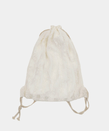 Jeton Frill Chiffon Bucket Backpack