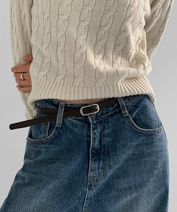 Mayday mini silver belt