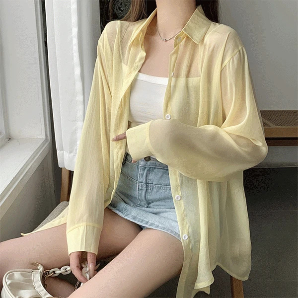 Venus See-Through Back Team Sunblock Shirt
