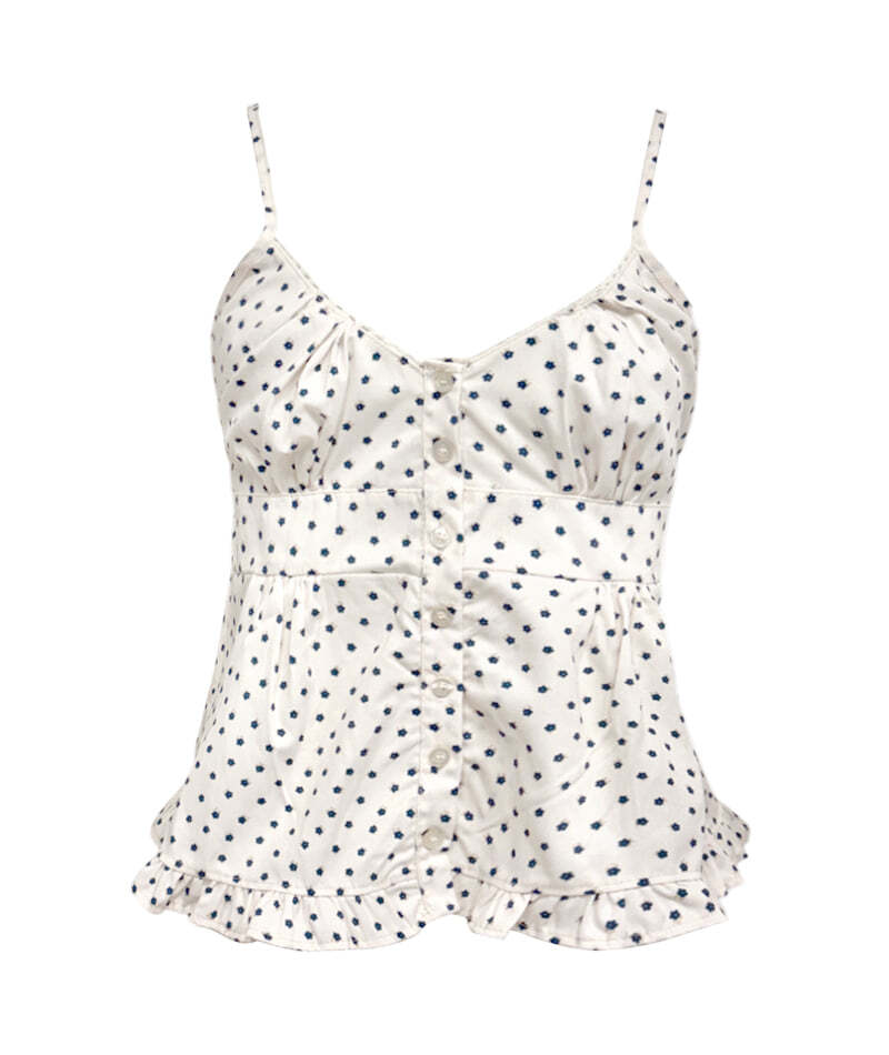 Eloise Frill Floral Blouse