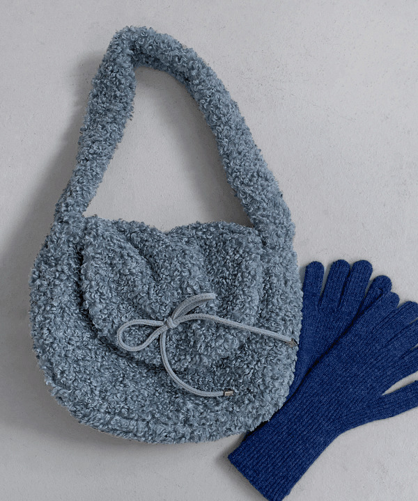 Rinse-on ribbon foam shoulder bag 肩背包
