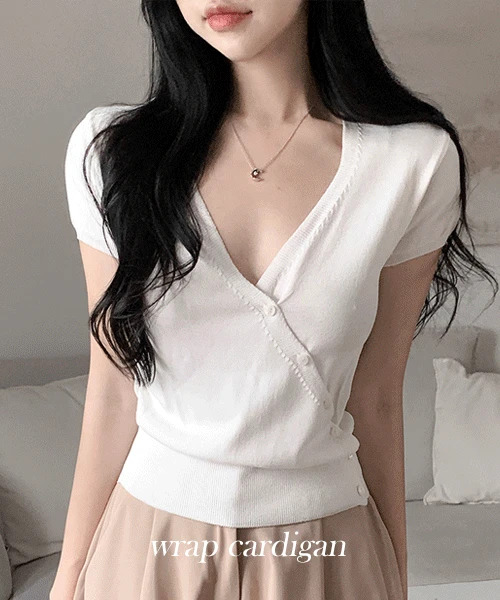 Canny Summer Wrap Short Sleeve Cardigan