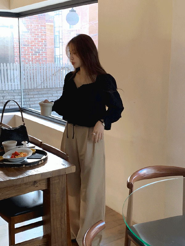 Nez wide slacks