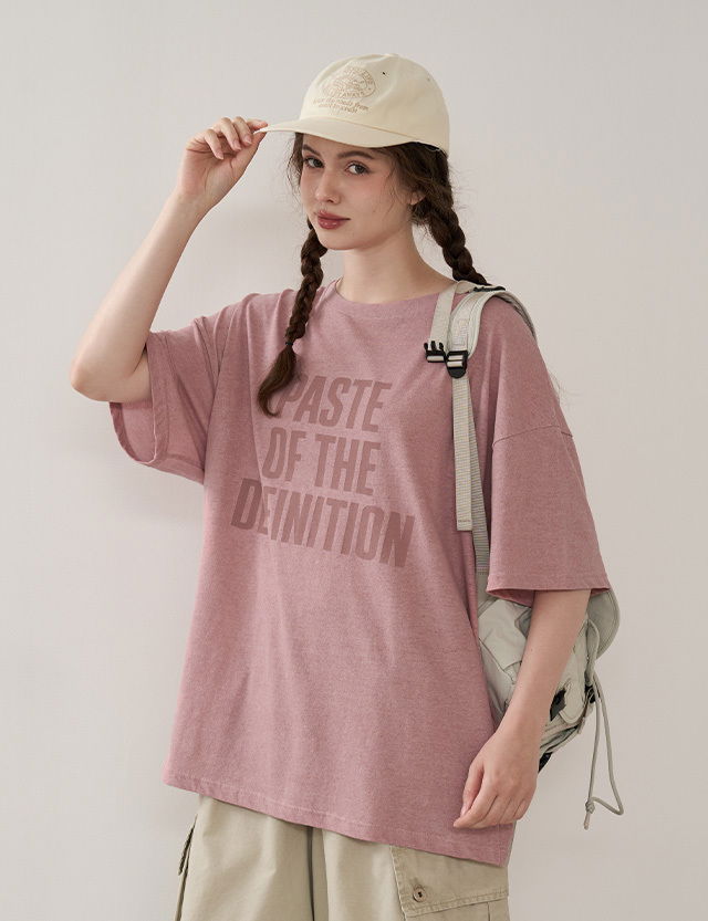 Dusty Pigment Loose-fit -Shirt 82243 短袖上衣