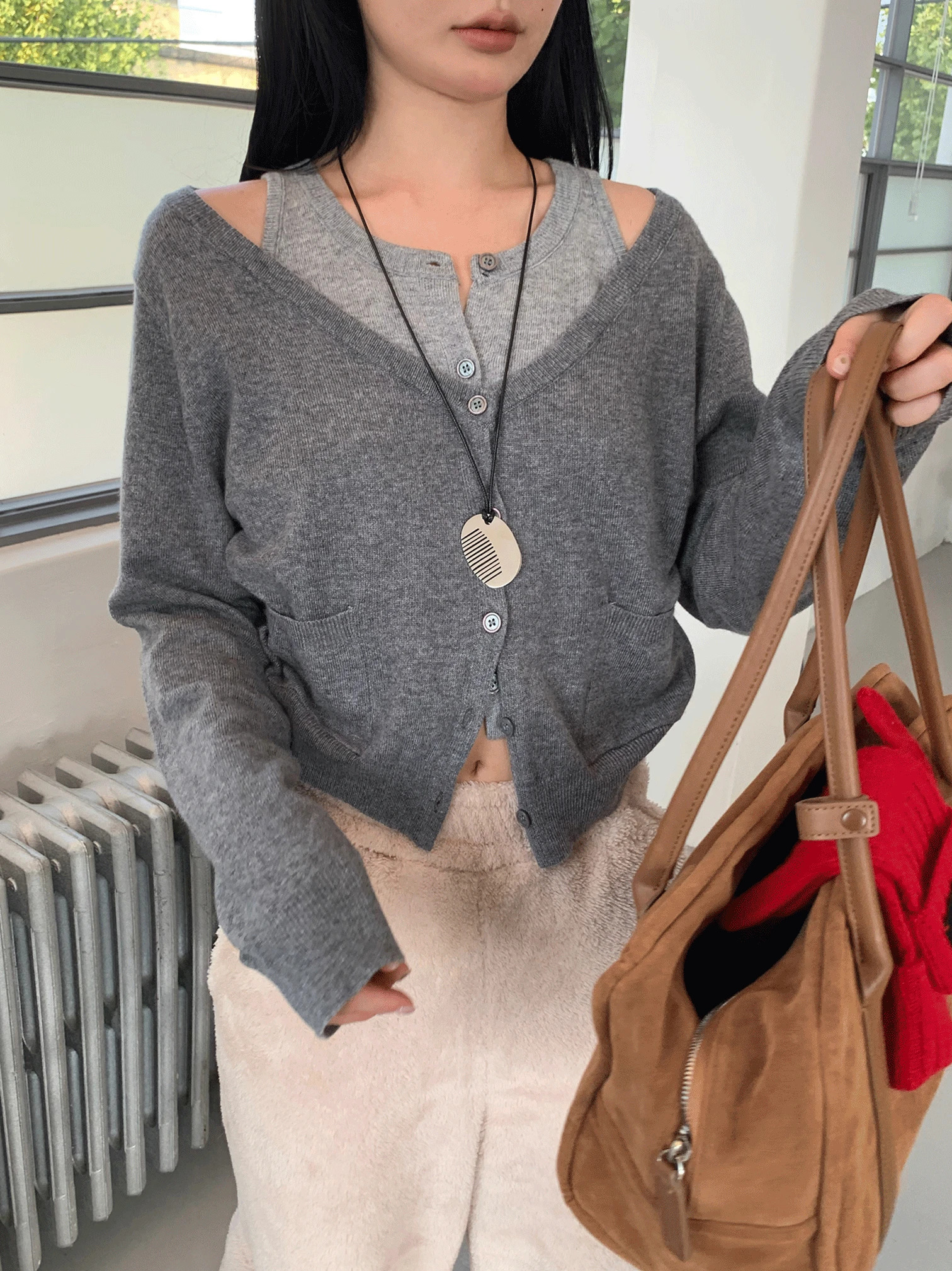 mono cardigan