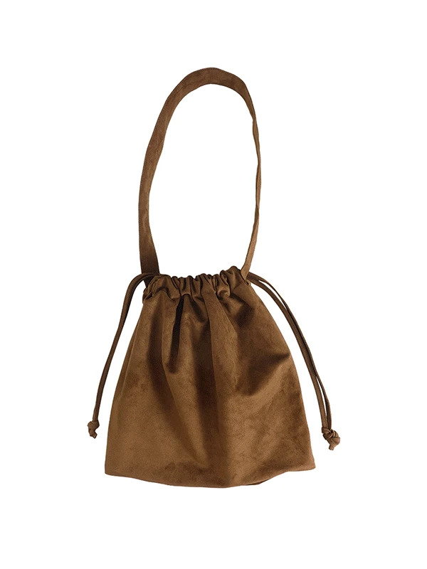 Moru Spring Suede String Shoulder Bag Bag 肩背包