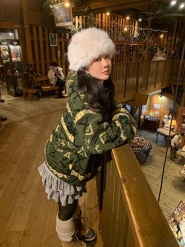 charlie dumble hood jumper (2color) 针织衫