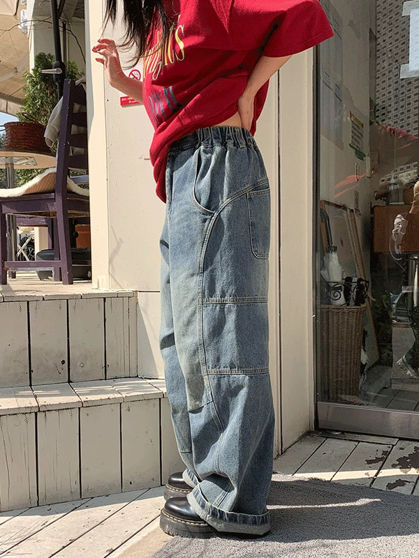 glam banding denim