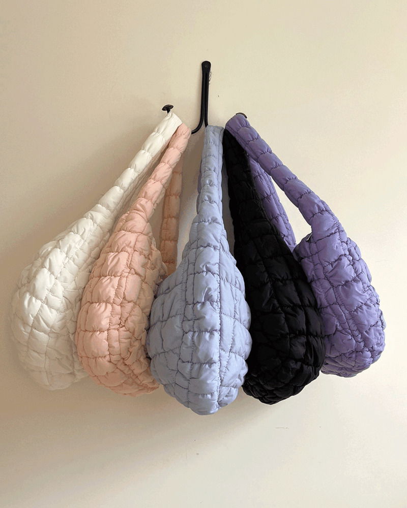 Morvern padded cloud quilted shoulder bag