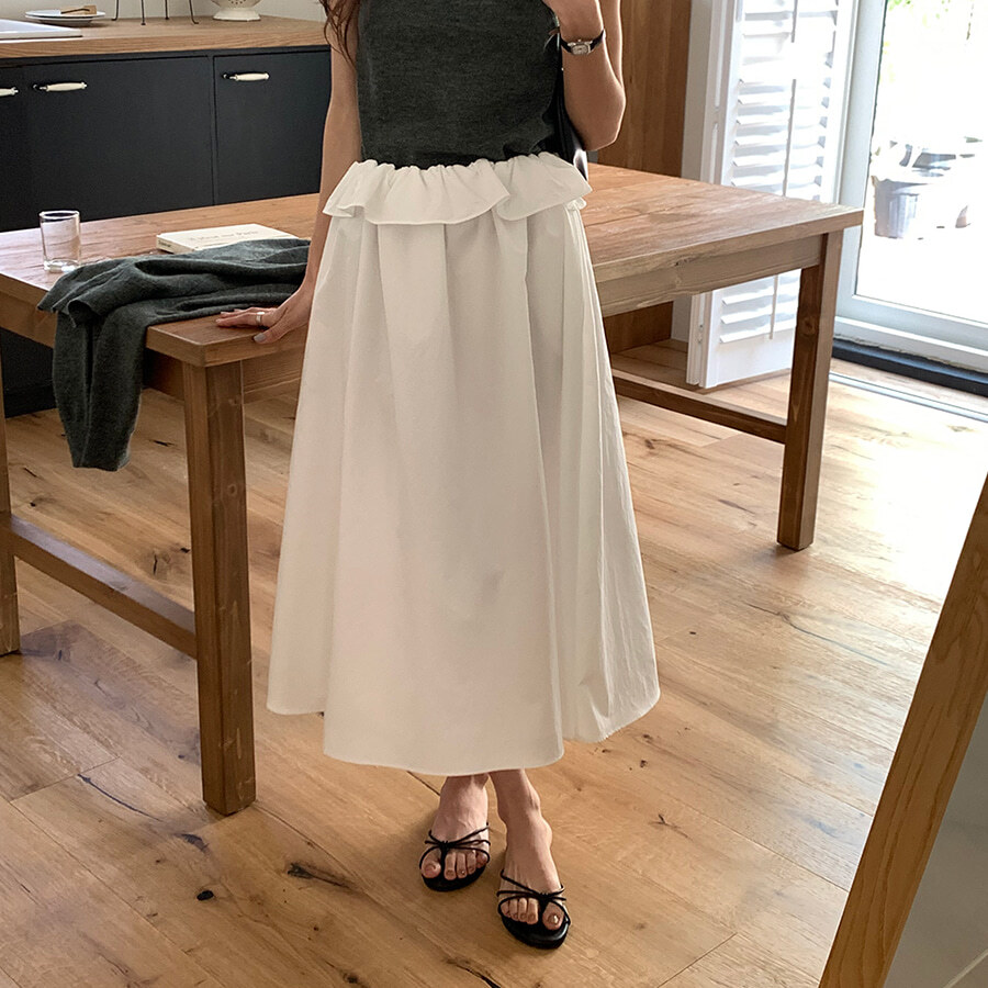 Rimmed Frill Skirt 裙子