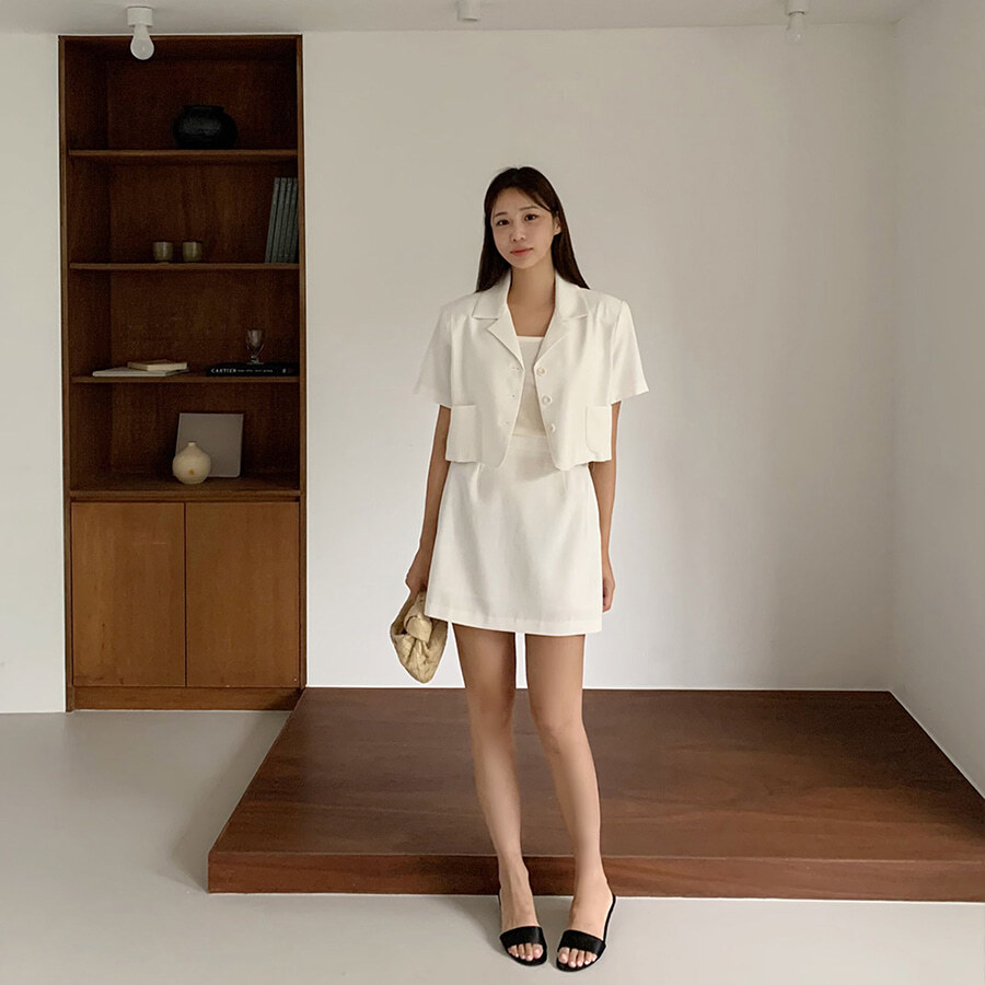 #ONEDAY Renou Linen Skirt