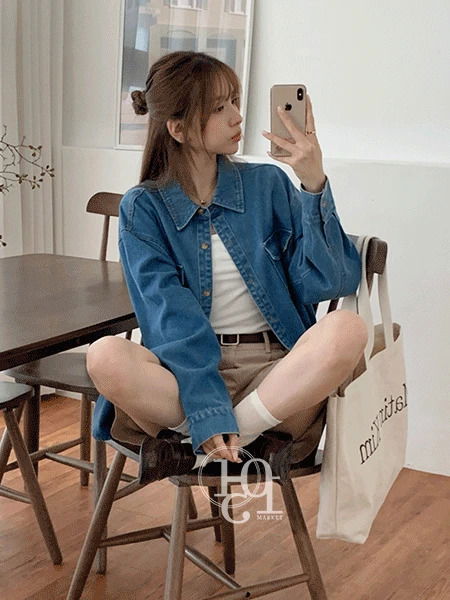 Work Two Pocket Denim Shirt
