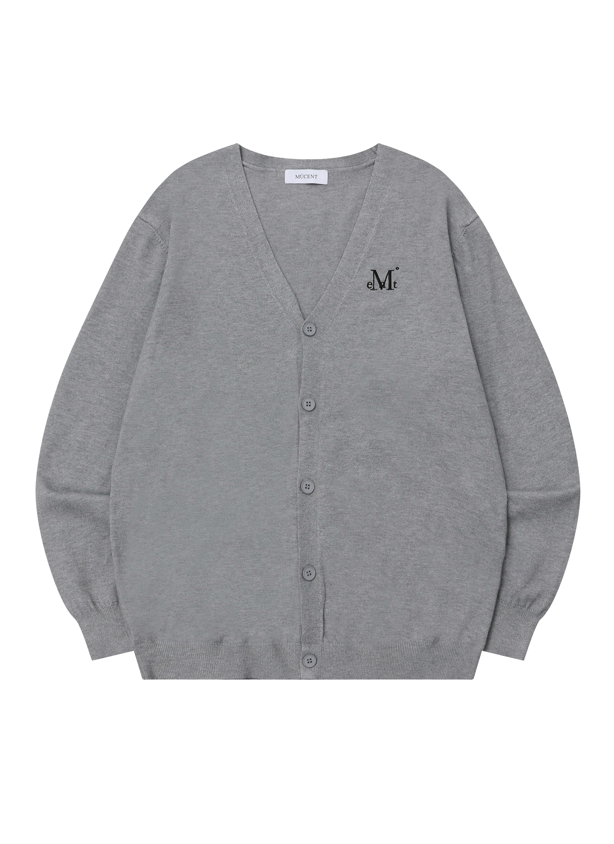 ALEG V-NECK KNIT CARDIGAN UNISEX Alleg V- V-Neck Knitwear Cardigan for Men and Women (2 Colors) 开襟衫