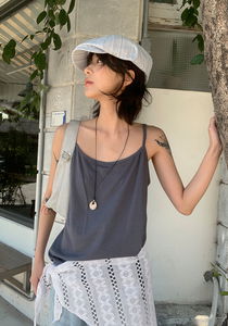 Aaron's Color Layered Loose-fit Sleeveless