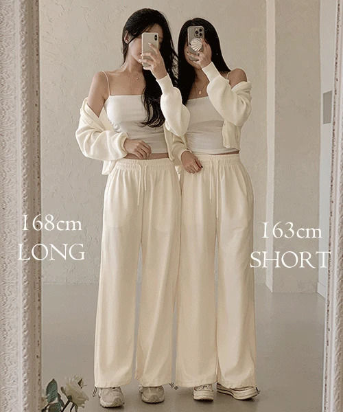 Use Banding Wide String Jogger Pants 长裤