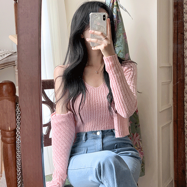 Lithrin Summer Ribbed Sleeveless knit 无袖