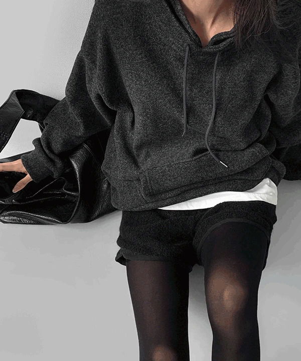 Cleven Double Neck String Loose-fit Sweatshirt