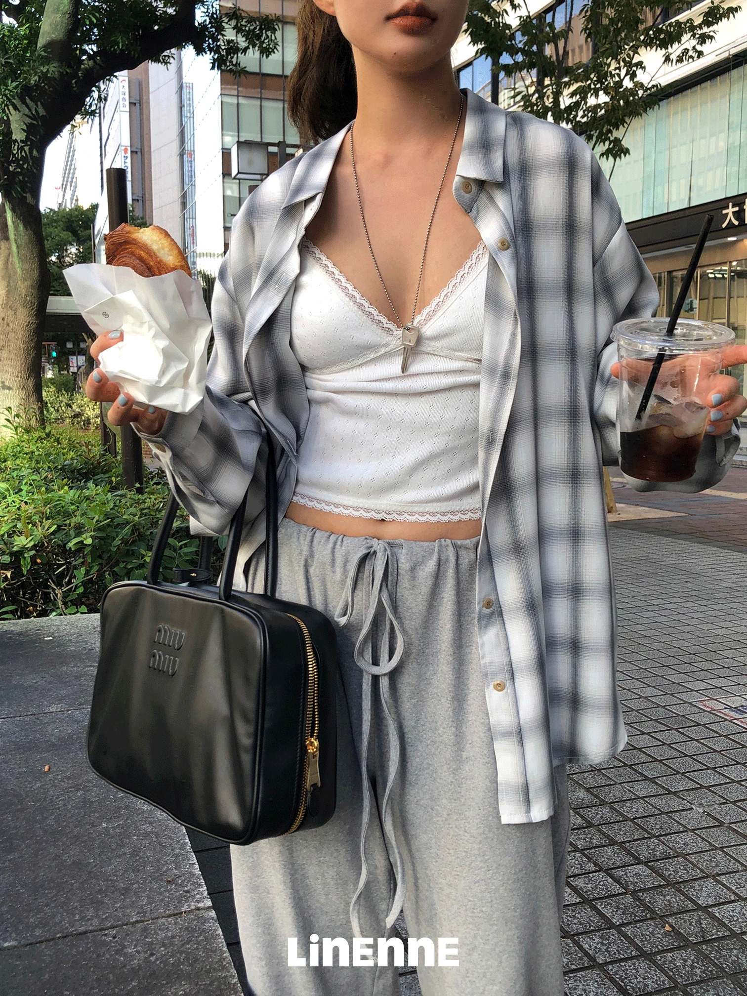merci check over shirt