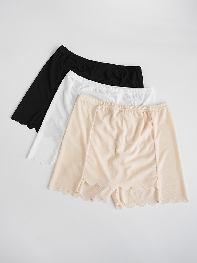 44-77 Seamless Seamless Y Zone Cover Wave Spandex Inner Pants Underpants 短裤