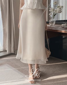 Made) Deashu Yeri chiffon long skirt