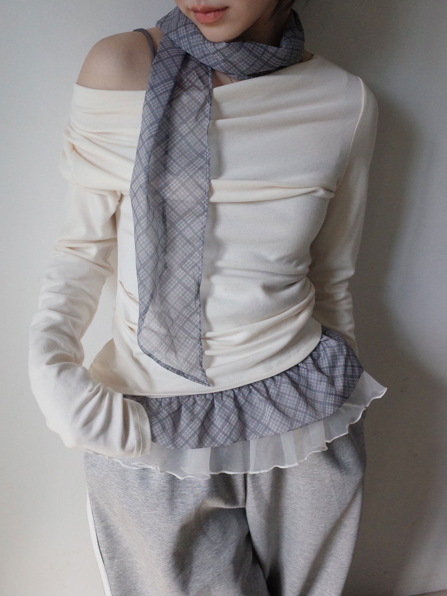 Shirring # Blouse T