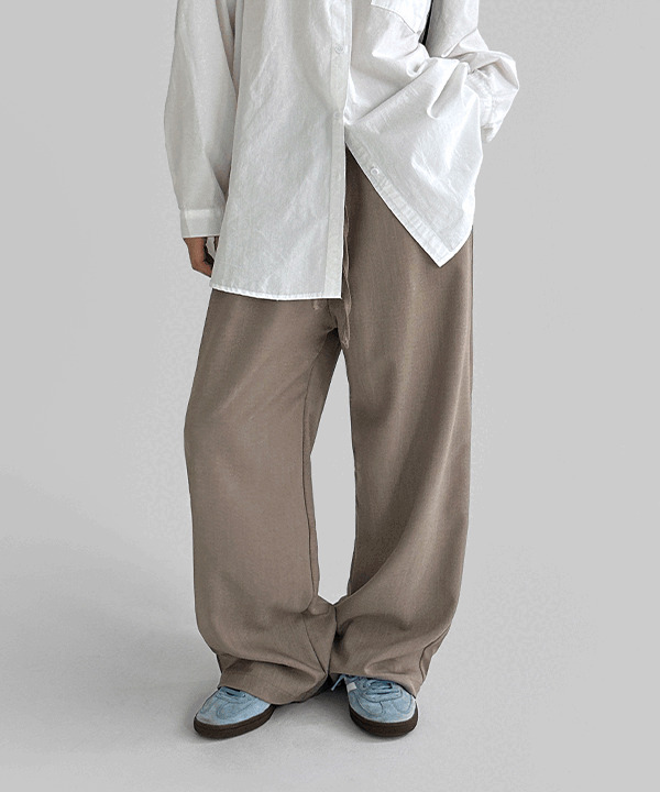 Doven banding wide slacks 長褲