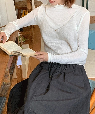 Newten Layered Bustier Knitwear Top 無袖