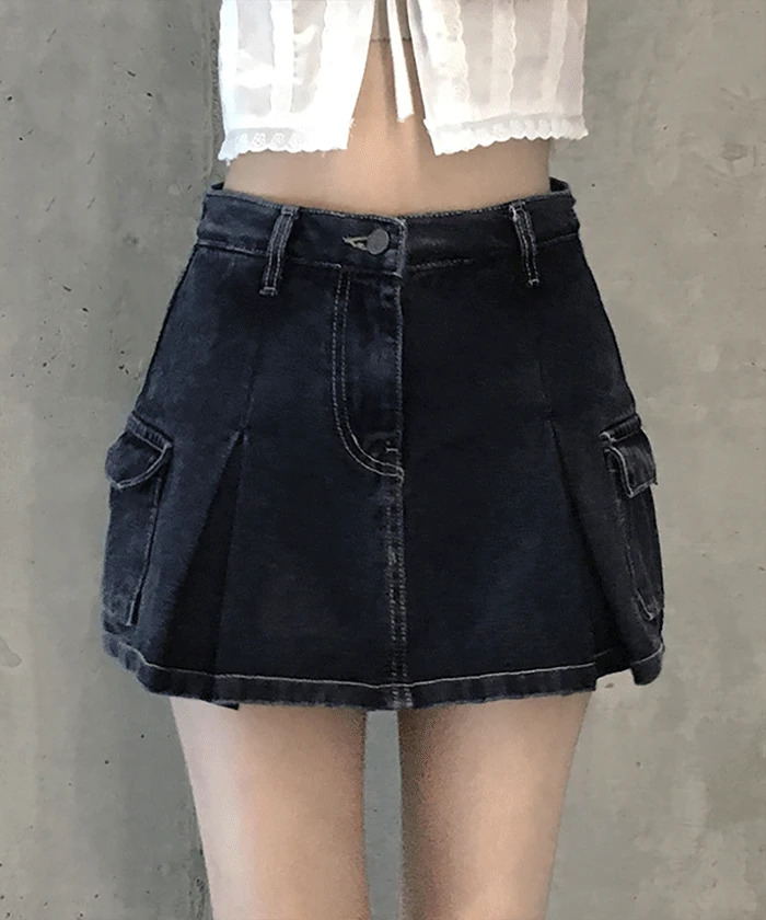牛仔裙