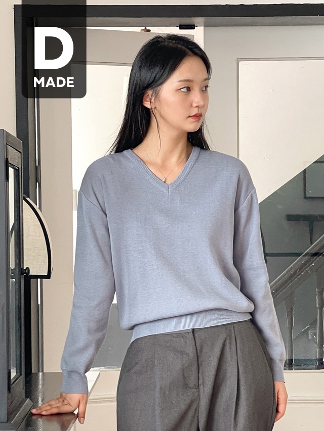Big Size 55-100 Like Long V-Neck V-Neck Knitwear  针织衫