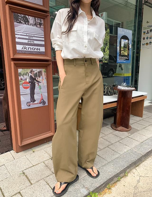 Ryuti Back Banding Tapered Pants 81762 (Ships Today)