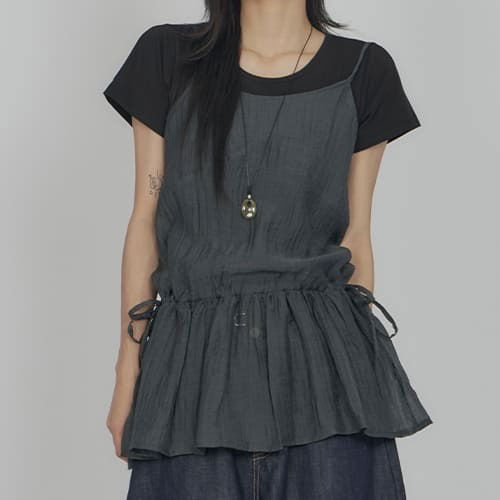 Chiffon Strap Dress DR007