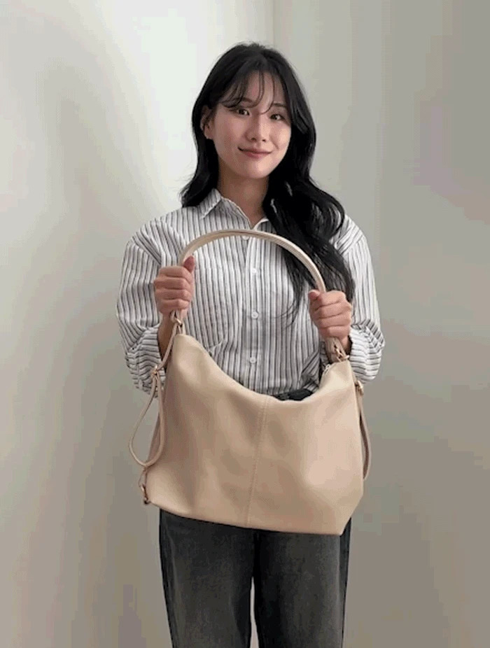 Simple two-way shoulder backpack 3 colors 背包