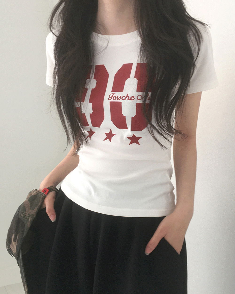 レビットレッド90ナンバー半袖Tシャツ