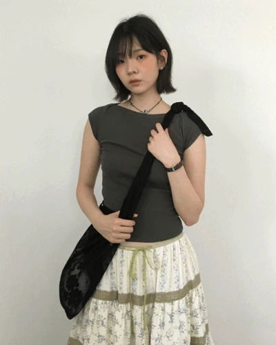 Rosie Flower Knitwear Bag