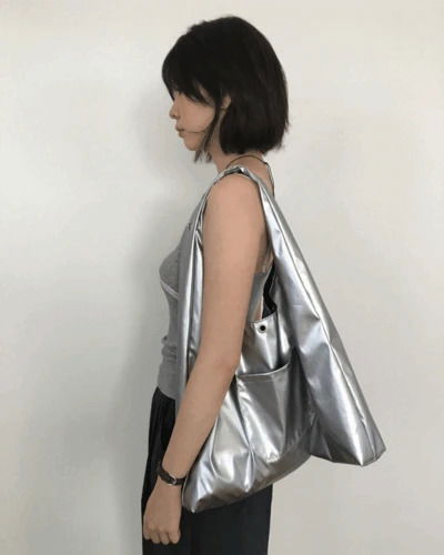 Oval Stud Shoulder Bag