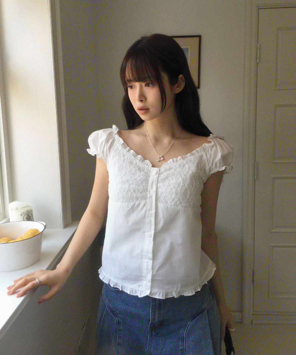 Doze Off Lace Blouse